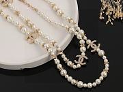 Okify Chanel Pearl Necklace 19385  - 5