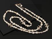 Okify Chanel Pearl Necklace 19385  - 4