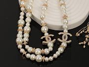 Okify Chanel Pearl Necklace 19385  - 2