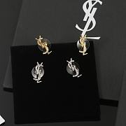 Okify YSL Gold/Silver Earrings 19388 - 1