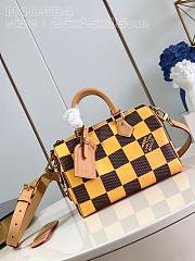 Okify Louis Vuitton Speedy 25 Bandoulière Damier Pop Bag in yellow N40584 25 x 15 x 15 cm - 1