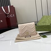 Okify Gucci Marmont Beige Wallet  - 1