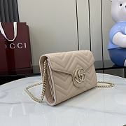 Okify Gucci Marmont Beige Mini Handbag 20x13x6cm  - 4