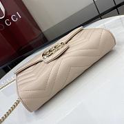 Okify Gucci Marmont Beige Mini Handbag 20x13x6cm  - 3