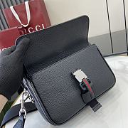 Okify Gucci Small Crossbody Bag With Web 23x19x10cm  - 3