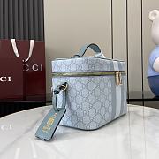 Okify Gucci Ophidia Medium Travel Bag In Blue 25x17.5x15cm  - 4