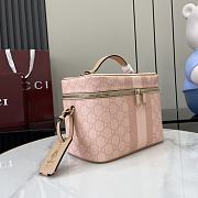 Okify Gucci Ophidia Medium Travel Bag In Pink 25x17.5x15cm  - 5