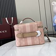 Okify Gucci Ophidia Medium Travel Bag In Pink 25x17.5x15cm  - 4