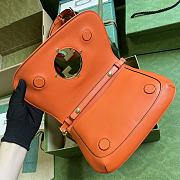 Okify Gucci Blondie Small Shoulder Bag In Orange 28x16x4cm - 3