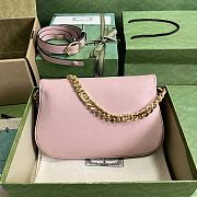 Okify Gucci Blondie Small Shoulder Bag In Light Pink 28x16x4cm - 2