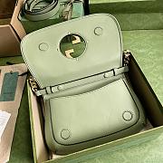 Okify Gucci Blondie Small Shoulder Bag In Light Green 28x16x4cm - 2