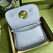 Okify Gucci Blondie Small Shoulder Bag In Light Blue 28x16x4cm - 5