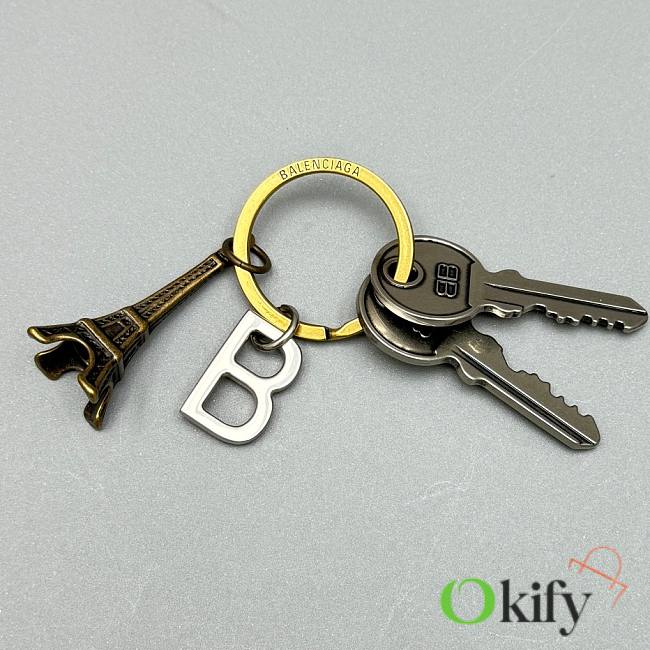 Okify Balenciaga Eiffel Tower Keyring - 1