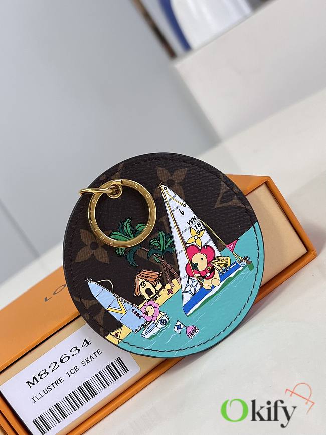 Okify Louis Vuitton Illustre Vivienne Sail Keychains and Bag Accessories - 1