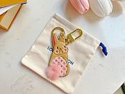 Okify Louis Vuitton Bunny Keyring  - 1