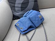 Okify Chanel 25C Early Spring Denim Small Backpack 24.5x18x8cm - 2