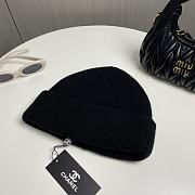 Okify Chanel Black Beanie Hat 19447 - 4