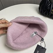 Okify Chanel Pink Beanie Hat 19450 - 5