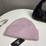 Okify Chanel Pink Beanie Hat 19450 - 3