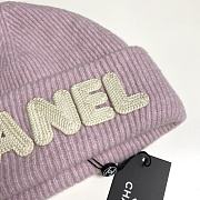 Okify Chanel Pink Beanie Hat 19450 - 2