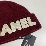 Okify Chanel Black Beanie Hat 19451 - 2