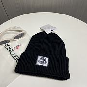 Okify Moncler Black Beanie Hat 19453 - 1