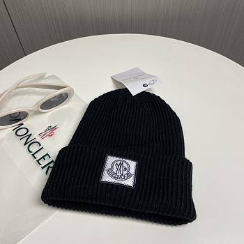 Okify Moncler Black Beanie Hat 19453