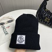 Okify Moncler Black Beanie Hat 19453 - 5