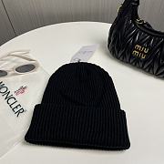 Okify Moncler Black Beanie Hat 19453 - 4