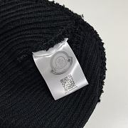 Okify Moncler Black Beanie Hat 19453 - 3