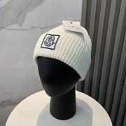 Okify Moncler White Beanie Hat 19454 - 6