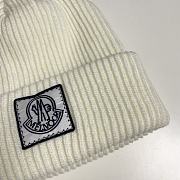 Okify Moncler White Beanie Hat 19454 - 4