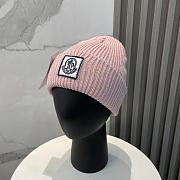 Okify Moncler Pink Beanie Hat 19455 - 6