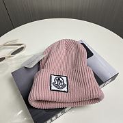 Okify Moncler Pink Beanie Hat 19455 - 5