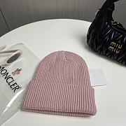 Okify Moncler Pink Beanie Hat 19455 - 2