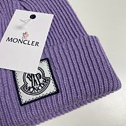 Okify Moncler Purple Beanie Hat 19456 - 4