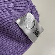 Okify Moncler Purple Beanie Hat 19456 - 2