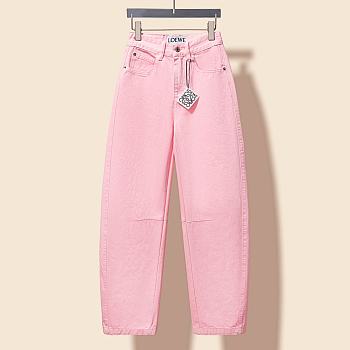 Okify Loewe Pink Jeans 