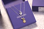 Okify Swarovski Virgo Silver Necklace  - 2