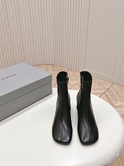 Okify Balenciaga Black Ankle Boots EU35-41 - 1