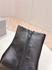 Okify Balenciaga Black Ankle Boots EU35-41 - 2