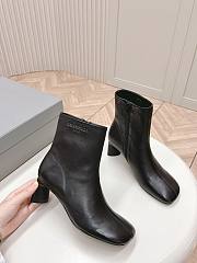 Okify Balenciaga Black Ankle Boots EU35-41 - 3