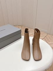 Okify Balenciaga Beige Ankle Boots EU35-41 - 1