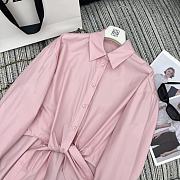 Okify Loewe Long Sleeved Lapel Shirt SML  - 3