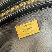 Okify Fendi Baguette Bag In Black 27x5x15cm - 2