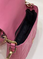 Okify Fendi Baguette Bag In Pink 27x5x15cm - 2