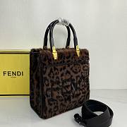 Okify Fendi Mink Velvet Sunshine Tote Bag 23ⅹ22cm 19520 - 4