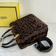 Okify Fendi Mink Velvet Sunshine Tote Bag 23ⅹ22cm 19520 - 2