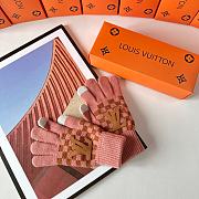 Okify Louis Vuitton Pink Wool Gloves 19540 - 4