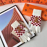 Okify Louis Vuitton White Wool Gloves 19541 - 2